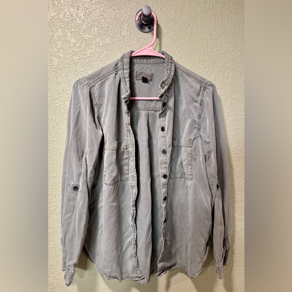 Universal Thread Dark Green Button Down Shirt